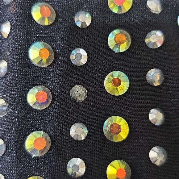 Fashion Nova "She's a Gem" Black Halter Neck Mini Dress, NWOT, M - Picture 9 of 9